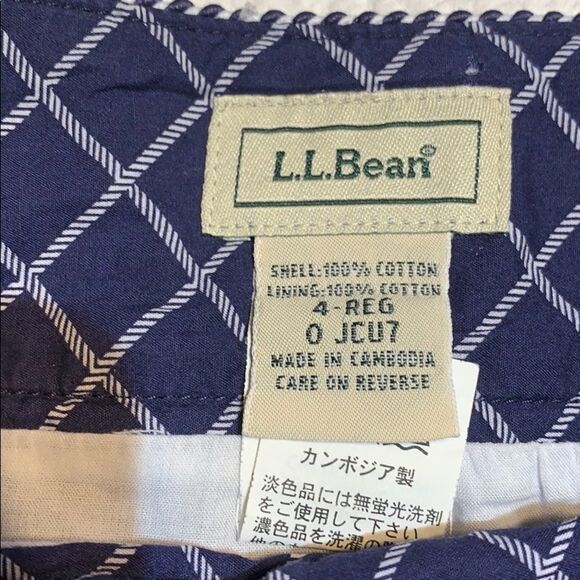 L.L. Bean nautical anchor skirt. 4 - Picture 2 of 6